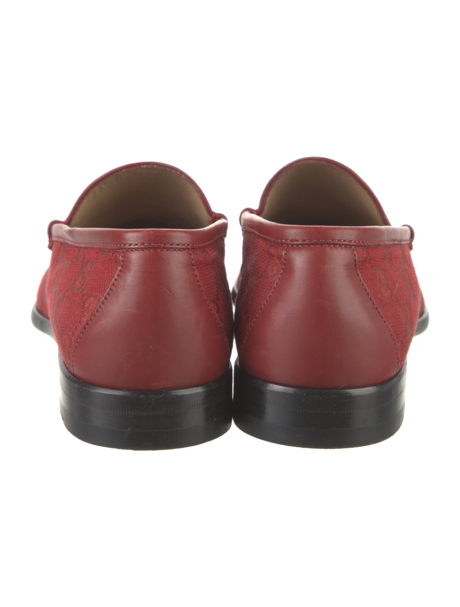 Gucci Web Accent Loafers